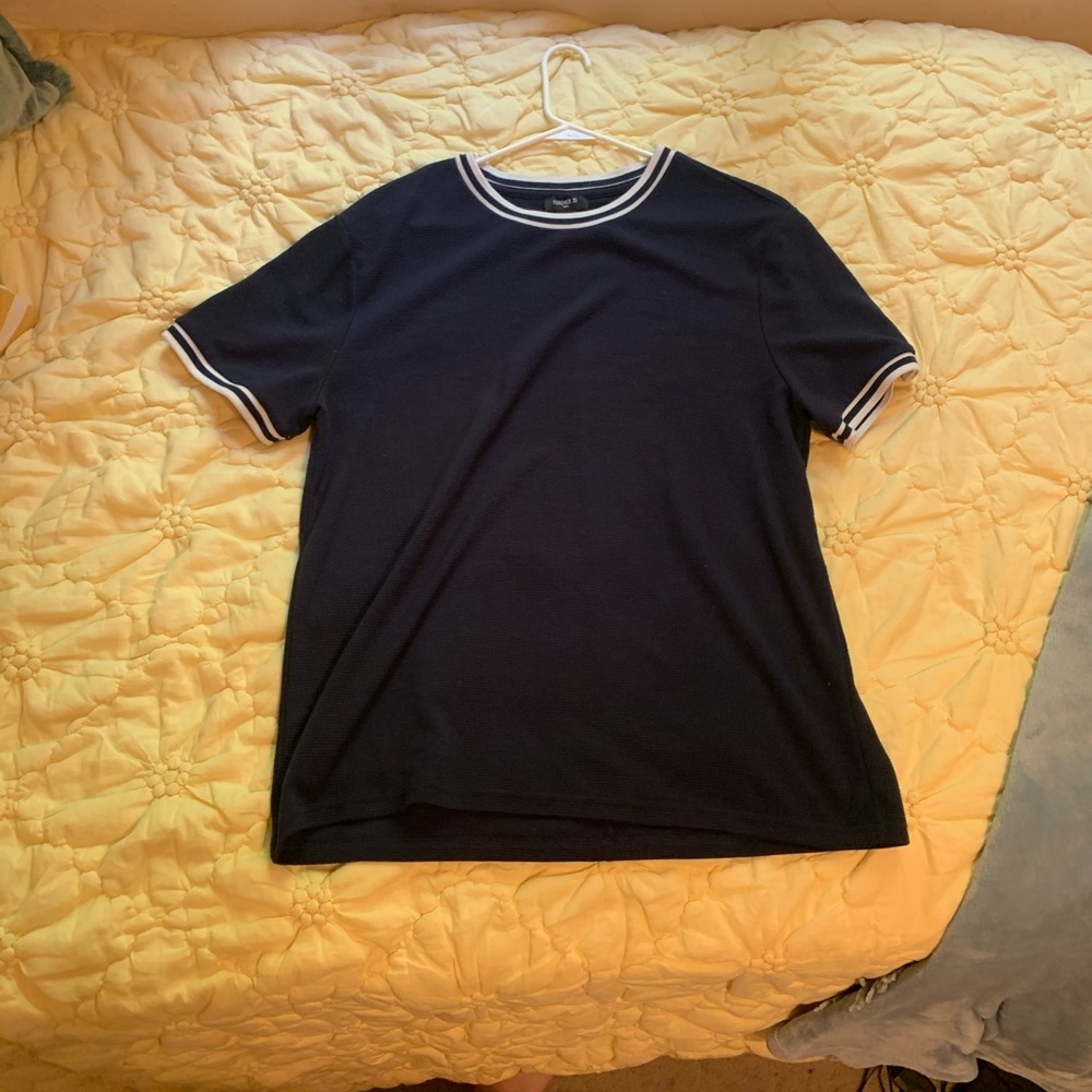 navy blue top